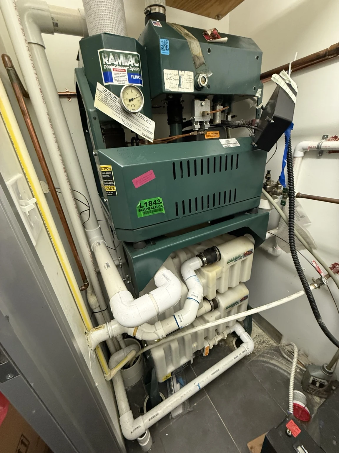 Ramvac dental vacuum system service